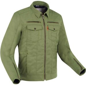 Chaqueta textil impermeable para moto Segura Patrol - Verde Marrón Chaqueta textil impermeable para moto Segura Patrol - Verde Marrón