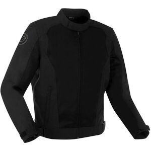 Veste Moto Noire Bering Nelson - Protections Niveau 1 CE - Publicité Veste Moto Noire Bering Nelson - Protections Niveau 1 CE - Publicité