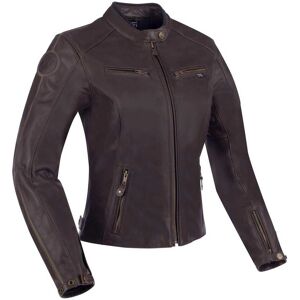 Chaqueta de Moto Segura Devon Kaki Cuero - Mujer Chaqueta de Moto Segura Devon Kaki Cuero - Mujer