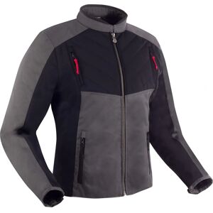 Chaqueta de textil impermeable Segura Volt para moto - Negro/Gris - XL Chaqueta de textil impermeable Segura Volt para moto - Negro/Gris - XL