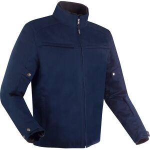 Giacca Moto Bering Cruiser Blu Marine - Certificata CE, Impermeabile Giacca Moto Bering Cruiser Blu Marine - Certificata CE, Impermeabile