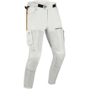 Pantalon Moto Segura Mojo Gris/Marron - Protection CE Niveau 1 - Publicité Pantalon Moto Segura Mojo Gris/Marron - Protection CE Niveau 1 - Publicité