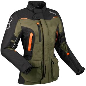 Veste Moto Bering Zephyr - Kaki/Noir/Orange/Vert - Veste de Moto - Publicité Veste Moto Bering Zephyr - Kaki/Noir/Orange/Vert - Veste de Moto - Publicité