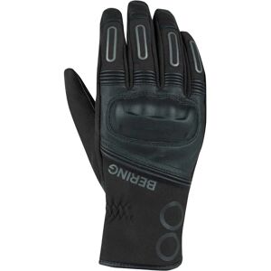 Gants Moto Bering T12 Noir Cuir/Textile - Gants de Moto - Publicité Gants Moto Bering T12 Noir Cuir/Textile - Gants de Moto - Publicité