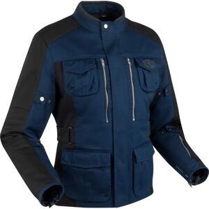 Chaqueta textil de moto Segura Bora - Negro Azul - 2XL Chaqueta textil de moto Segura Bora - Negro Azul - 2XL