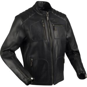 Chaqueta de cuero Lewis para moto - Negro - XL Chaqueta de cuero Lewis para moto - Negro - XL