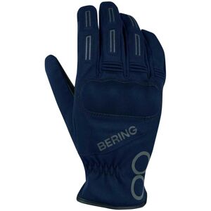 Guantes de Moto Azul Marino Bering - Softshell, Cuero de cabra, EN 13594 Guantes de Moto Azul Marino Bering - Softshell, Cuero de cabra, EN 13594