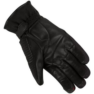 Guantes de Motocicleta de Cuero Synchro de Segura - Unisex - Negro Guantes de Motocicleta de Cuero Synchro de Segura - Unisex - Negro