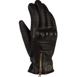 Guantes de moto Segura Synchro en cuero negro - CE/EPI Guantes de moto Segura Synchro en cuero negro - CE/EPI