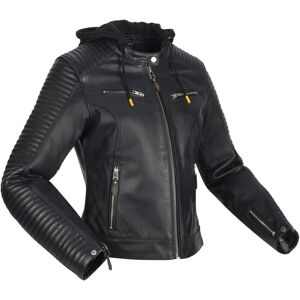 Giacca moto in pelle nera Lady Dorian 2 di Segura - Abbigliamento Moto Giacca moto in pelle nera Lady Dorian 2 di Segura - Abbigliamento Moto