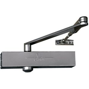 GROOM GROOM DoorCloser GR150 Silver Adjustable 2-4 Force Compact - DoorCloser GROOM GROOM DoorCloser GR150 Silver Adjustable 2-4 Force Compact - DoorCloser