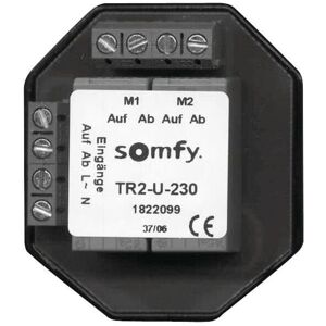 Somfy TR2-U-230 - Relais für Jalousien - 230V, 2 Motoren Somfy TR2-U-230 - Relais für Jalousien - 230V, 2 Motoren