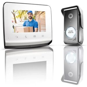 Visiophone Somfy V350 - Vision nocturne - Caméra grand angle - Contrôle 5 appareils Visiophone Somfy V350 - Vision nocturne - Caméra grand angle - Contrôle 5 appareils