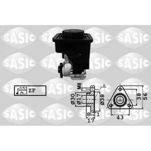 SASIC 7076050 Power Steering Pump - BMW 3 Series E46 SASIC 7076050 Power Steering Pump - BMW 3 Series E46
