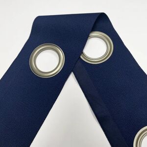 Mondial Tissus - Décoband 40 - 40 mm - noir - Eyelet tape - Publicité Mondial Tissus - Décoband 40 - 40 mm - noir - Eyelet tape - Publicité