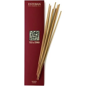 Esteban Teck & Tonka Incense Sticks - Incense Sticks, Indian, Natural, 20 pcs Esteban Teck & Tonka Incense Sticks - Incense Sticks, Indian, Natural, 20 pcs