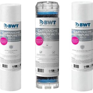 Pack de filtros de agua BWT - Trata el 95% de impurezas del agua potable Pack de filtros de agua BWT - Trata el 95% de impurezas del agua potable