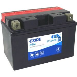 Bateria de Moto Exide - 12V 9,5Ah AGM Compacta Bateria de Moto Exide - 12V 9,5Ah AGM Compacta