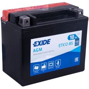 Batteria Moto Exide ETX12-BS - 12V 10Ah AGM Batteria Moto Exide ETX12-BS - 12V 10Ah AGM