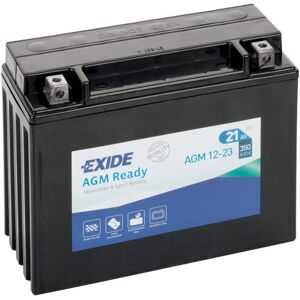 Exide - Motorcycle Battery AGM12-23 21AH/350A 12V - Motorcycle Battery Exide - Motorcycle Battery AGM12-23 21AH/350A 12V - Motorcycle Battery