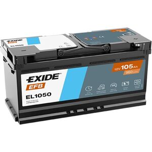 Exide EL1050 12V EFB 105Ah - Publicité Exide EL1050 12V EFB 105Ah - Publicité