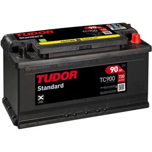 Batería de Coche Tudor TC900 - 90Ah, 720A, Rendimiento Estándar Batería de Coche Tudor TC900 - 90Ah, 720A, Rendimiento Estándar