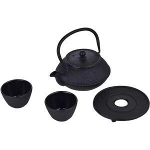 Tetera Laguiole - 2 Tazas y Soporte - Negro Tetera Laguiole - 2 Tazas y Soporte - Negro
