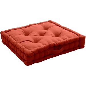 Enjoy Home Terracotta Baumwolle Bodenkissen 50x50x10cm Enjoy Home Terracotta Baumwolle Bodenkissen 50x50x10cm