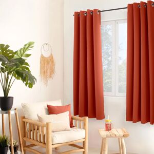 Cortina Home Maison - Tela opaca, Ojales plateados, 140x180/240cm - Cortina Cortina Home Maison - Tela opaca, Ojales plateados, 140x180/240cm - Cortina