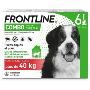 Frontline XL Traitement Chien - Prévention Puces et Tiques - Publicité Frontline XL Traitement Chien - Prévention Puces et Tiques - Publicité