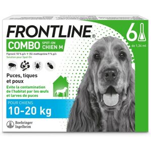 Frontline Chien Moyen Anti-parasites Pipettes - Publicité Frontline Chien Moyen Anti-parasites Pipettes - Publicité