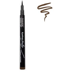 Fashion Make Up - 02 - Brun - Longue tenue - Eyeliner - Publicité Fashion Make Up - 02 - Brun - Longue tenue - Eyeliner - Publicité
