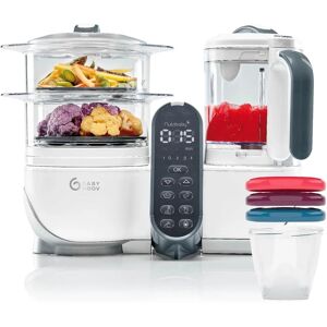 BABYMOOV Processador de alimentos para bebê - 3 frascos, 2,2L BABYMOOV Processador de alimentos para bebê - 3 frascos, 2,2L