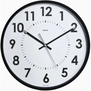 Horloge Murale Silencieuse Orium - 30cm - Noir - Publicité Horloge Murale Silencieuse Orium - 30cm - Noir - Publicité