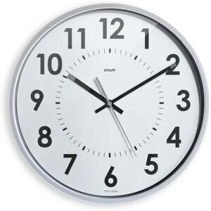 Horloge murale Orium - Diamètre 25cm aluminium quartz - Silencieuse - Publicité Horloge murale Orium - Diamètre 25cm aluminium quartz - Silencieuse - Publicité