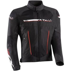 Ixon T-Rex Motorradjacke - Schwarz-Weiß-Rot - Motorradjacke Ixon T-Rex Motorradjacke - Schwarz-Weiß-Rot - Motorradjacke