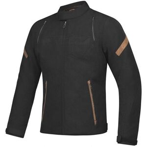 Ixon Striker Retro Motorcycle Textile Jacket - Black-Brown - L Ixon Striker Retro Motorcycle Textile Jacket - Black-Brown - L