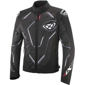 Ixon Demoniak Motorradhandschuh Textiljacke - Schwarz Weiß - 2XL - Unisex Ixon Demoniak Motorradhandschuh Textiljacke - Schwarz Weiß - 2XL - Unisex