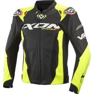 Ixon Vortex 3 Motorrad Lederjacke - Schwarz-Gelb - XL Ixon Vortex 3 Motorrad Lederjacke - Schwarz-Gelb - XL