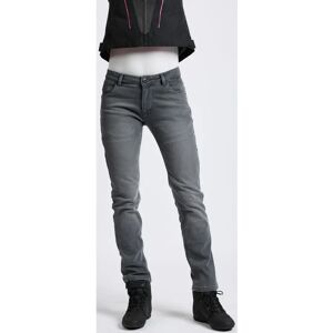 Jean moto femme Ixon Billie - Gris - Taille : 32 36 - Publicité Jean moto femme Ixon Billie - Gris - Taille : 32 36 - Publicité