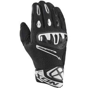 Ixon Mirage Airflow Motorradhandschuhe - Schwarz Weiß - L - Unisex Ixon Mirage Airflow Motorradhandschuhe - Schwarz Weiß - L - Unisex