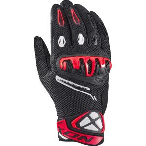 Ixon Mirage Airflow Motorrad Handschuhe - Schwarz Weiss Rot - XL - Unisex Ixon Mirage Airflow Motorrad Handschuhe - Schwarz Weiss Rot - XL - Unisex