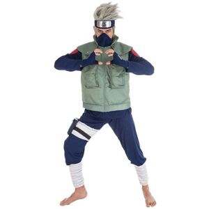 Chaks Men's Kakashi Hatake Naruto Costume - Blue/Red - Costumes Chaks Men's Kakashi Hatake Naruto Costume - Blue/Red - Costumes