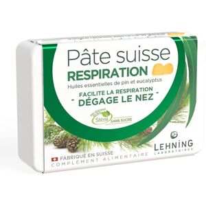 Gommes de pin et eucalyptus LEHNING - Complément alimentaire - Publicité Gommes de pin et eucalyptus LEHNING - Complément alimentaire - Publicité