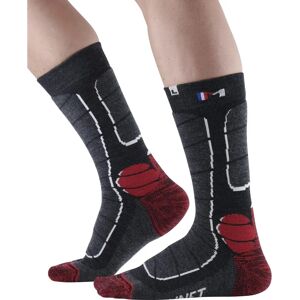 MONNET Trek Medium - Chaussettes en laine rouges - Chaussettes - Publicité MONNET Trek Medium - Chaussettes en laine rouges - Chaussettes - Publicité