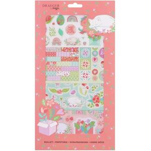 Kit de Décoration Florale Draeger - Fleurs, Rouge, Moutarde - Autocollants et Die Cuts - Publicité Kit de Décoration Florale Draeger - Fleurs, Rouge, Moutarde - Autocollants et Die Cuts - Publicité