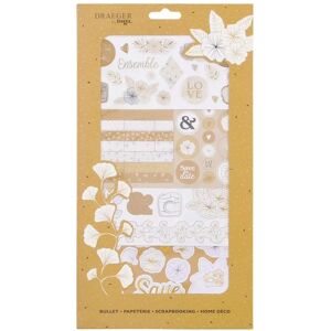 Kit de Décoration Scrapbooking Rose/Or Draeger - Kit de Décoration Scrapbooking - Publicité Kit de Décoration Scrapbooking Rose/Or Draeger - Kit de Décoration Scrapbooking - Publicité