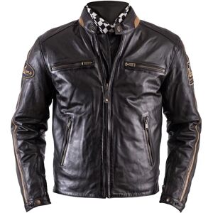 Giacchetto in pelle Helstons Ace Marrone - Giacca moto Giacchetto in pelle Helstons Ace Marrone - Giacca moto