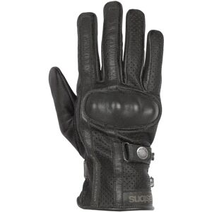 Gants Helstons Eagle perforés - Noir - M L - unisex - Publicité Gants Helstons Eagle perforés - Noir - M L - unisex - Publicité