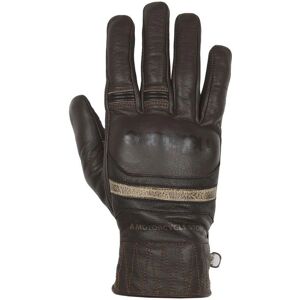 Guantes de moto de invierno Helstons Bora - Blanco Marrón 2XL Guantes de moto de invierno Helstons Bora - Blanco Marrón 2XL